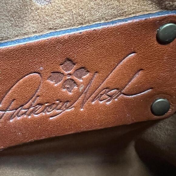 Patricia Nash Tooled Leather Poppy Tote Florance P53207 Western - Picture 8 of 8